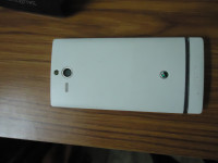 White Sony Xperia U