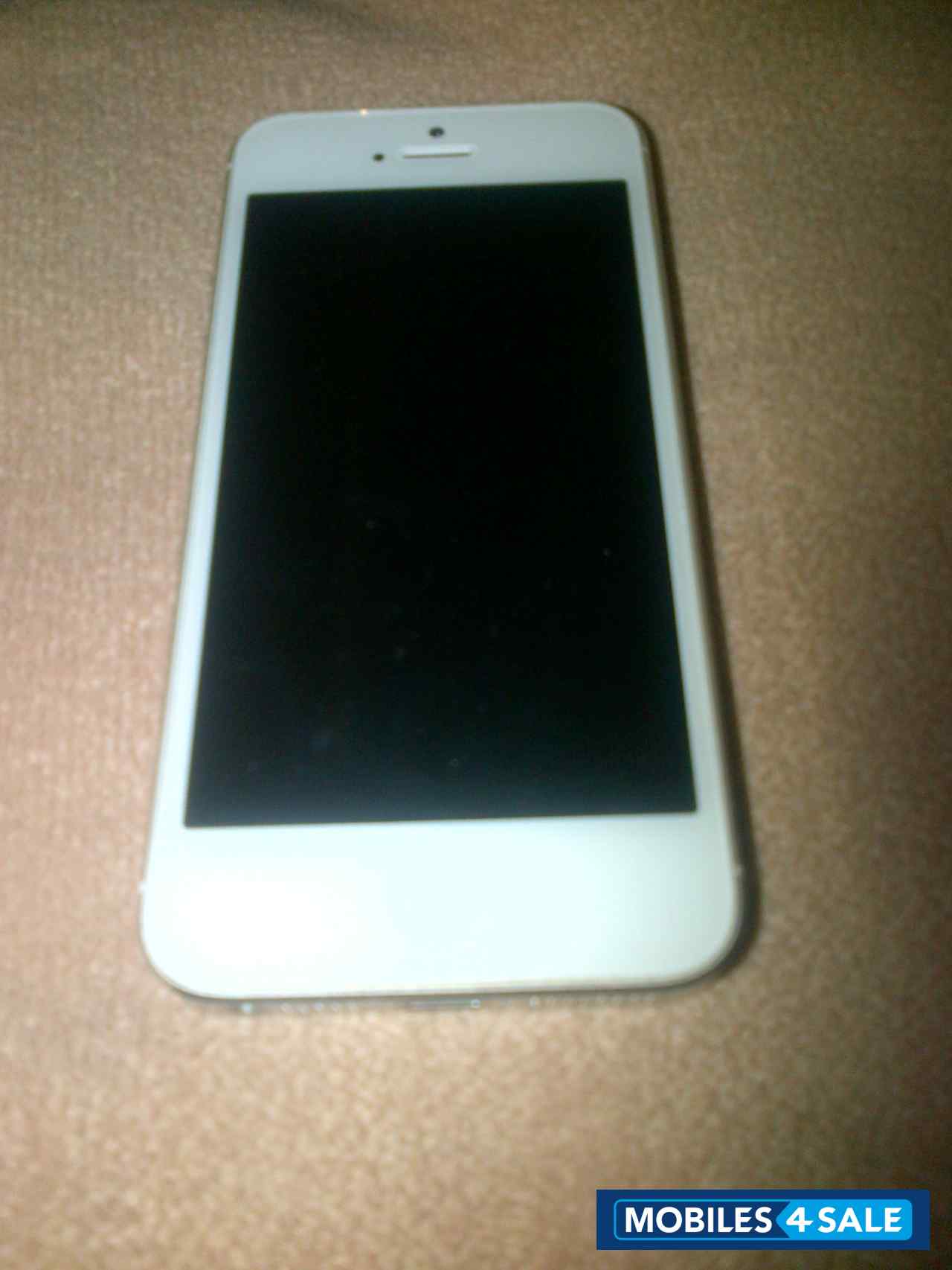 White & Silver Apple iPhone 5