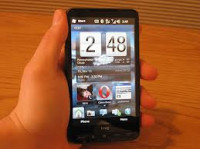 Black HTC HD2