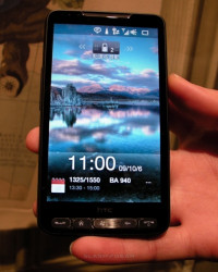 Black HTC HD2