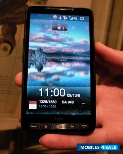 Black HTC HD2