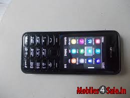 Black Nokia Asha 206