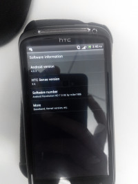 Black HTC Sensation