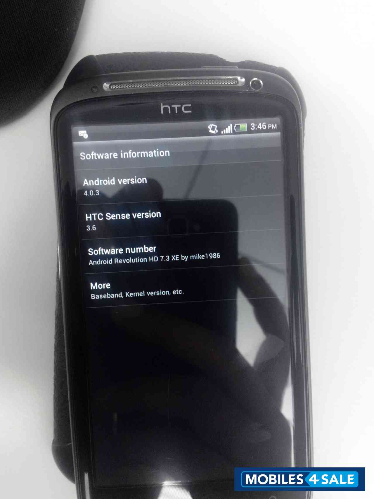 Black HTC Sensation