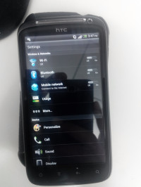 Black HTC Sensation