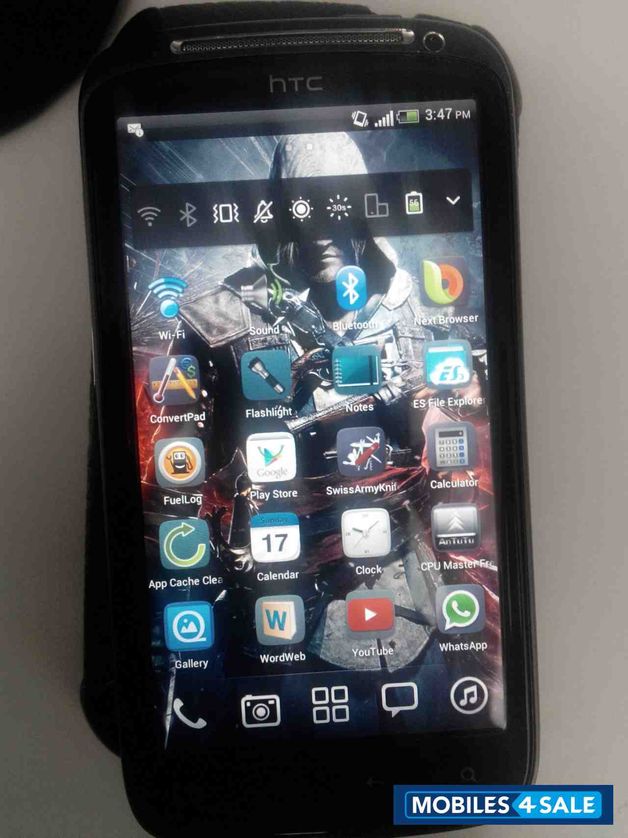 Black HTC Sensation