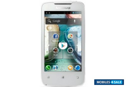 White Lenovo A390