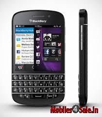 Black BlackBerry Q10