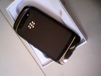 Black BlackBerry Torch 9860