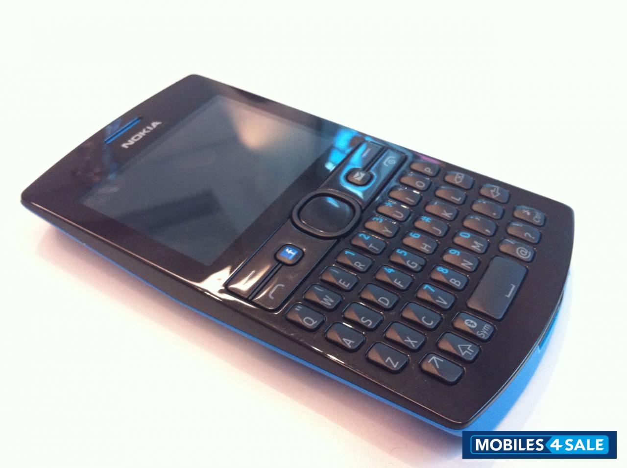 Blue Black Nokia Asha 205