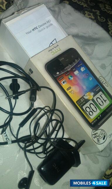 Black HTC Desire HD