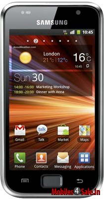 Black Samsung Galaxy S Plus