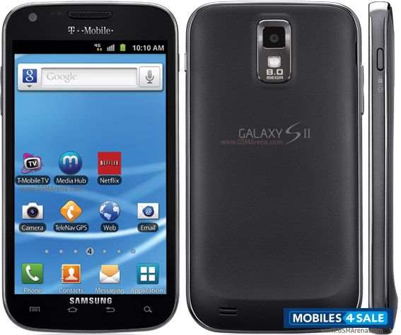 Black Samsung Galaxy S2 Skyrocket