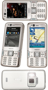 Silver Nokia N82