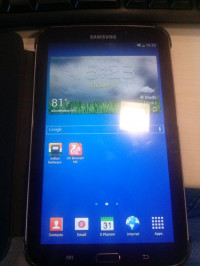 Black Samsung Galaxy Tab 3 210