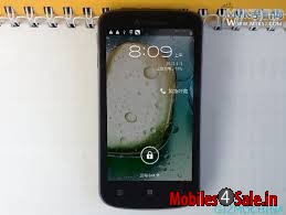 Black Lenovo A800