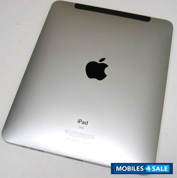 Silver Black Apple iPad