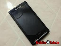 Black Sony Xperia X10