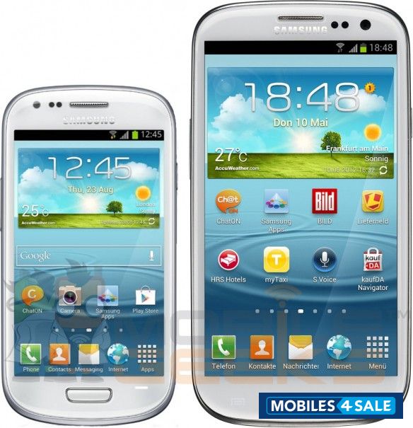 White Samsung Galaxy S3 Mini