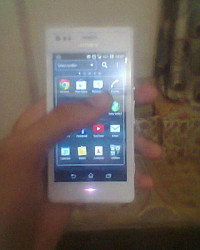 White Sony Xperia M