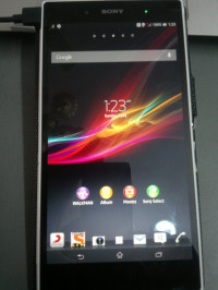 White Sony Xperia Z Ultra