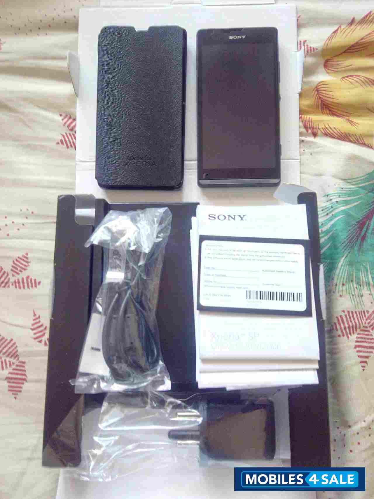 Black Sony Xperia SP