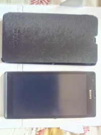 Black Sony Xperia SP