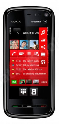 Black Nokia XpressMusic 5800