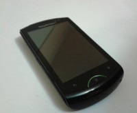 Black Sony Ericsson WT19i live with walkman