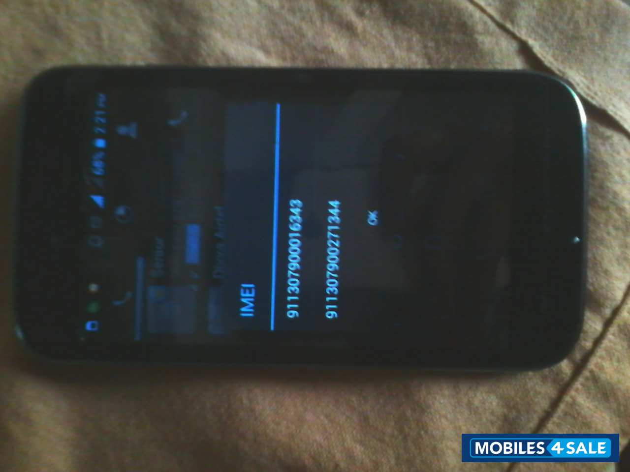 Black Micromax Canvas Lite A92