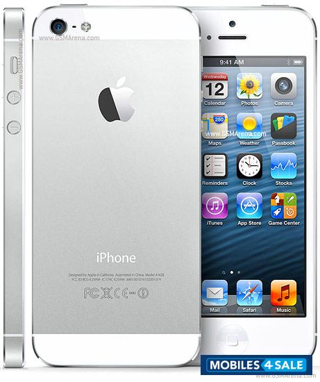 White Apple iPhone 5