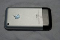 Silver Apple iPhone