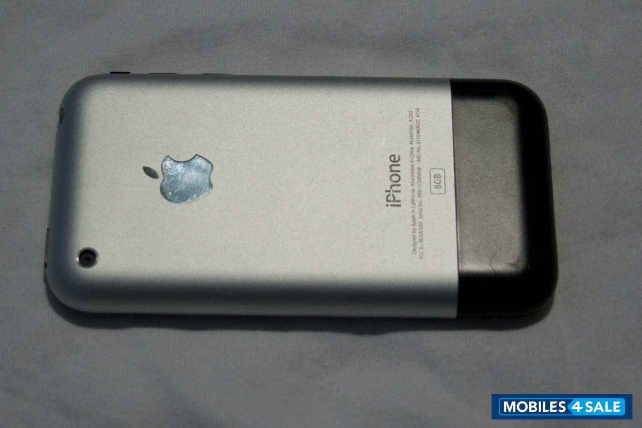 Silver Apple iPhone