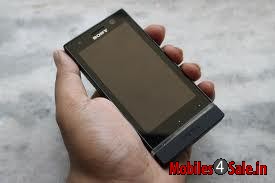 Black Sony Xperia U