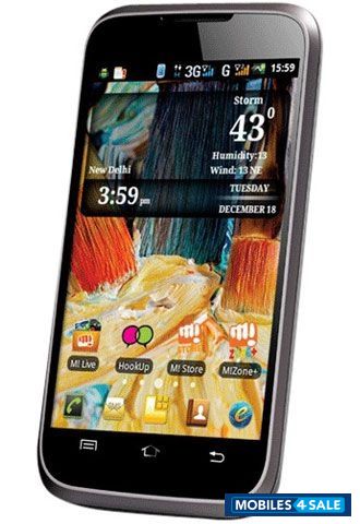 Silver Micromax A54