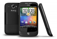 Black HTC Wildfire