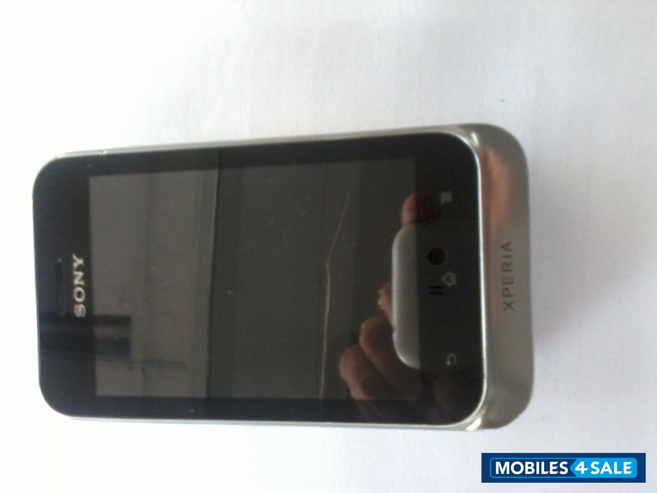 Silver Sony Xperia tipo dual