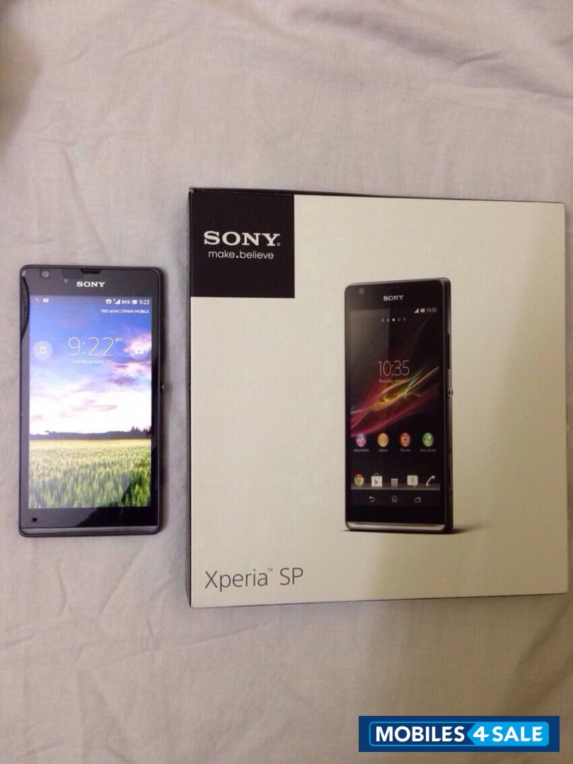 Black Sony Xperia SP