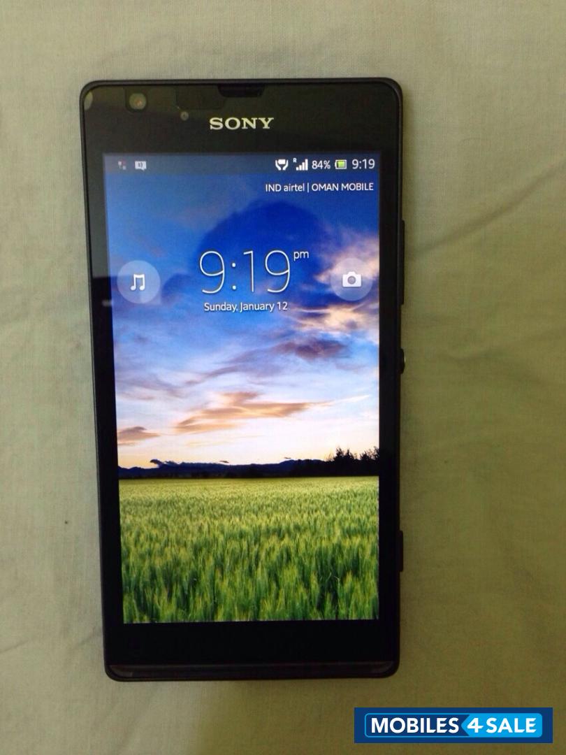 Black Sony Xperia SP