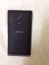 Black Sony Xperia SP