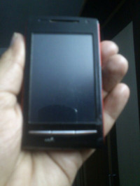 Red And Black Sony Ericsson Xperia X8