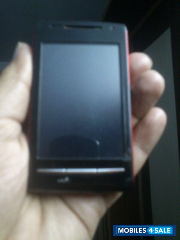 Red And Black Sony Ericsson Xperia X8