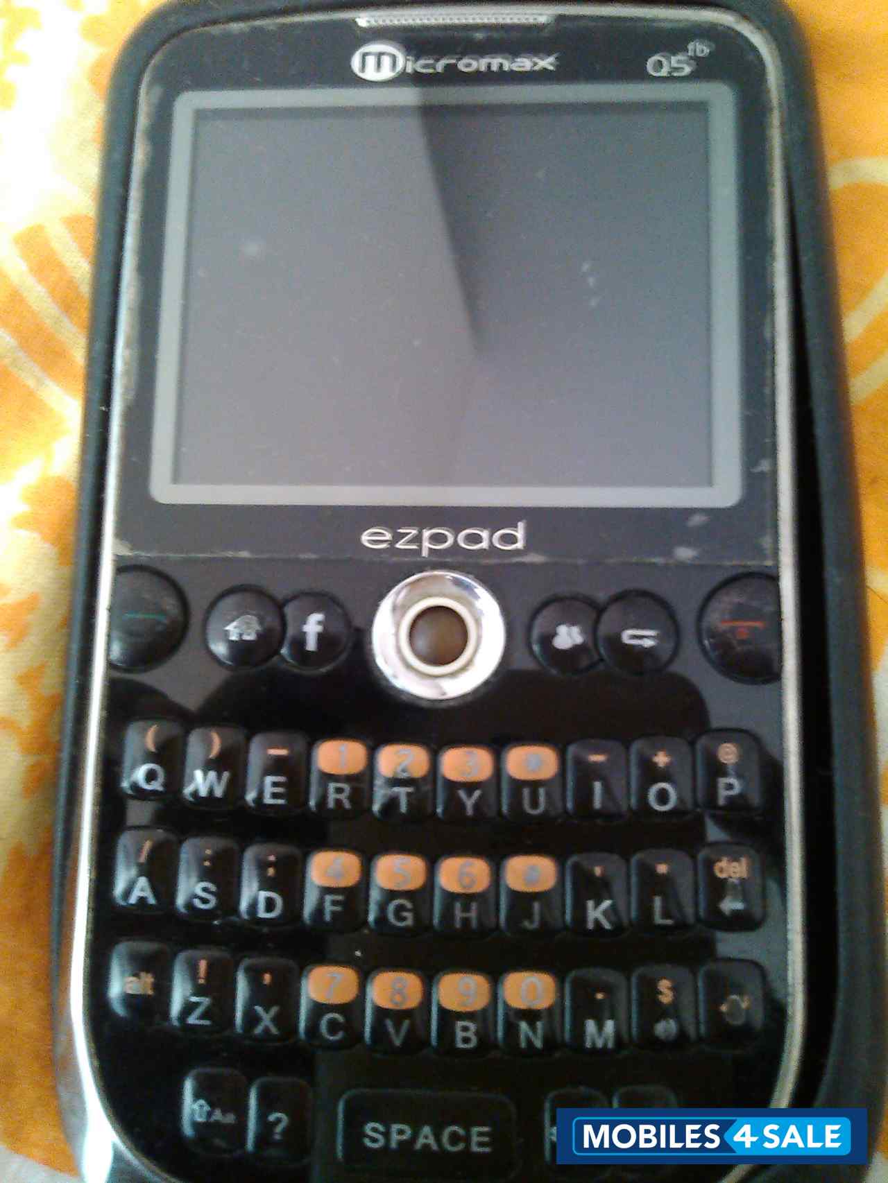 Black Micromax Q5 fb