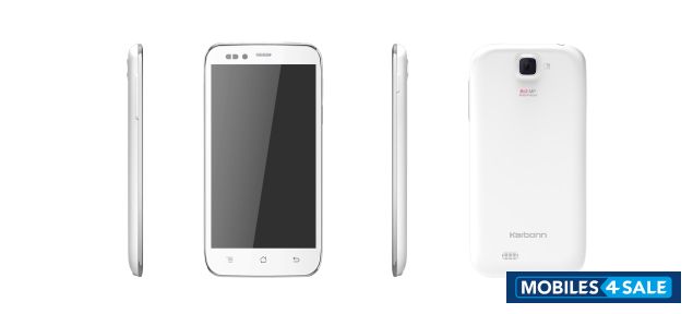 White Karbonn S5 Titanium