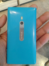 Blue Nokia Lumia 800