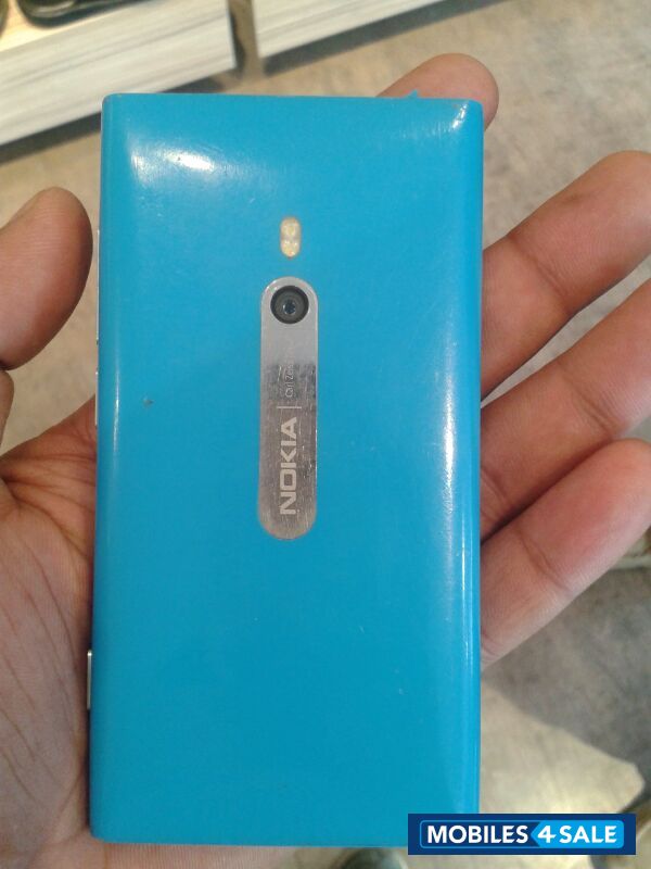 Blue Nokia Lumia 800