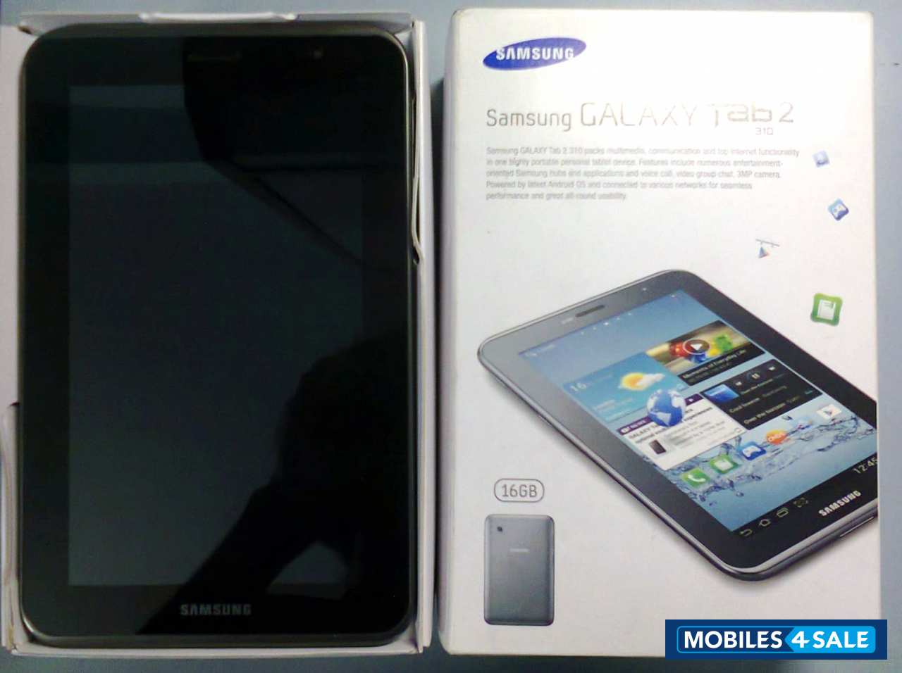 Black Samsung Galaxy Tab2 GT-P3100