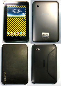 Black Samsung Galaxy Tab2 GT-P3100