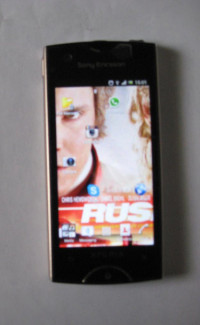 Gold Sony Ericsson Xperia ray