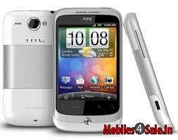 White HTC Wildfire